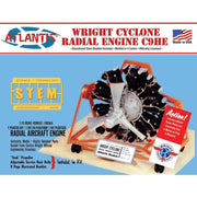 Atlantis 1/12 Wright Cyclone 9 Radial Engine STEM Model Kit