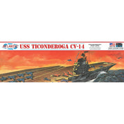 Atlantis 1/500 USS Ticonderoga Carrier CV-14 Angled Deck Model Kit