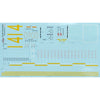 Atlantis 1/500 USS Ticonderoga Carrier CV-14 Angled Deck Model Kit