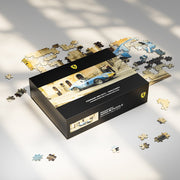 Automobilist Ferrari 250GTO A Swede Swerves Through Sicilians 1000pc Jigsaw Puzzle