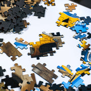 Automobilist Ferrari 250GTO A Swede Swerves Through Sicilians 1000pc Jigsaw Puzzle