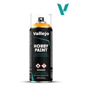 Vallejo 28018 Hobby Paint Acrylic Spray Sun Yellow 400ml Aerosol