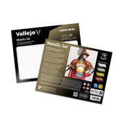 Vallejo 70199 Model Color Liquid Gold Set 4 Box Set