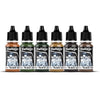 Vallejo 70207 Model Color WWII German Waffen SS Acrylic 6 Color Paint Set
