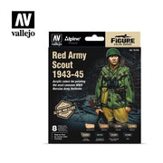 Vallejo 70248 Model Colour Alpine Red Army Scount 1943-45 Acrylic Paint Set
