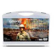 Vallejo Model Colour AV70253 Military Case (80 Colours) Acrylic Paint Set
