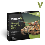 Vallejo 70255 Model Colour German AFV Colors WWII 16 Colours Acrylic Paint Set