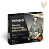 Vallejo Model Colour AV70261 German Camouflage Uniforms WWII (16 Colours) Acrylic Paint Set