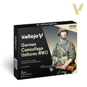 Vallejo Model Colour AV70261 German Camouflage Uniforms WWII (16 Colours) Acrylic Paint Set