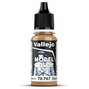 Vallejo 70767 Model Color Desert Brown 18ml Acrylic Paint 138