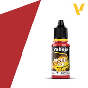 Vallejo 71102 Model Air 102 17ml Red Paint