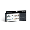 Vallejo 71164 Model Air Set RLM Colors III 8 Paints