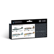 Vallejo 71164 Model Air Set RLM Colors III 8 Paints