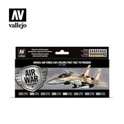 Vallejo 71203 Model Air Israeli Air Force (IAF) Colors Post 1967 to Present 8 Acrylic Paint Set
