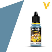 Vallejo 71318 Model Air AMT-7 Greyish Blue 17ml