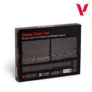 Vallejo 72189 Game Colour Leather & Metal 16 Colour Acrylic Paint Set