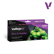 Vallejo 72192 Game Colour Orcs & Goblins 8 Colour Acrylic Paint Set