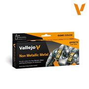 Vallejo 72193 Game Colour Non Metallic Metal 8 Colour Acrylic Paint Set