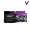 Vallejo 72194 Game Colour Purple Dragons 8 Colour Acrylic Paint Set