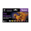 Vallejo 72312 Fantasy Color Series Fire Dragons 8 Color Acrylic Paint Set
