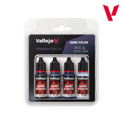 Vallejo Game Colour Ultramarine 4 Colour Acrylic Paint Set