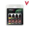 Vallejo Game Colour Ork Skin 4 Colour Acrylic Paint Set