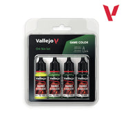 Vallejo Game Colour Ork Skin 4 Colour Acrylic Paint Set