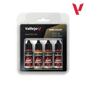 Vallejo Game Colour Dead Flesh 4 Colour Acrylic Paint Set