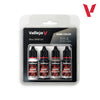 Vallejo Game Colour Silver NMM 4 Colour Acrylic Paint Set