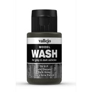 Vallejo 76517 Model Wash 517 Dark Grey 35ml