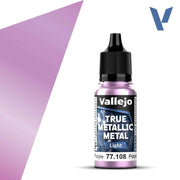 Vallejo 77108 True Metallic Metal Light Amethyst Purple 18 ml