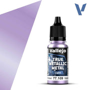 Vallejo 77109 True Metallic Metal Light Celestial Violet 18 ml
