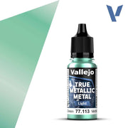 Vallejo 77113 True Metallic Metal Light Beetle Green 18 ml