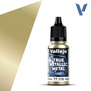 Vallejo 77119 True Metallic Metal Light Aged Metal 18 ml