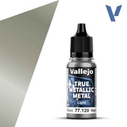 Vallejo 77120 True Metallic Metal Light Obsidian Black 18 ml