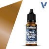 Vallejo 77137 True Metallic Metal Base Arcane Gold 18 ml