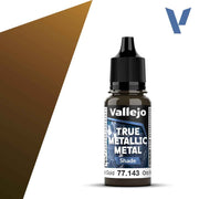 Vallejo 77143 True Metallic Metal Shade Imperial Gold 18 ml