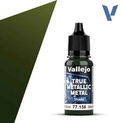 Vallejo 77156 True Metallic Metal Shade Greenish Gold 18 ml