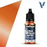 Vallejo 77164 True Metallic Metal Airbrush Ancient Copper 18 ml