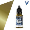 Vallejo 77176 True Metallic Metal Airbrush Greenish Gold 18 ml