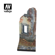 Vallejo AVSC009 Scenics Ruined Street Corner 7 x 7 cm