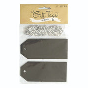 Artwrap 10pk Luggage Black Tags
