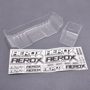 Aerox AX102 1/10 Wide Rear Wing 1mm Clear (2 part)