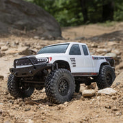 Axial 1/24 SCX24 Base Camp Rock RC Crawler (White) AXI-1219T1