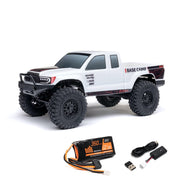 Axial 1/24 SCX24 Base Camp Rock RC Crawler (White) AXI-1219T1
