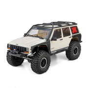 Axial 1/10 SCX10 III Jeep Cherokee XJ RC Rock Crawler (White)