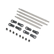 Axial Titanium Rear Upper and Lower 4WS Link Set AXP8 AXI-2207