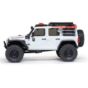 Axial 1/30 SCX30 Jeep Wrangler JLU Brushed RC Rock Crawler (White) AXI-2261T2