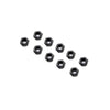 Axial Thin M3 Nut Black 10pcs