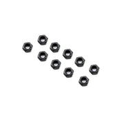Axial Thin M3 Nut Black 10pcs